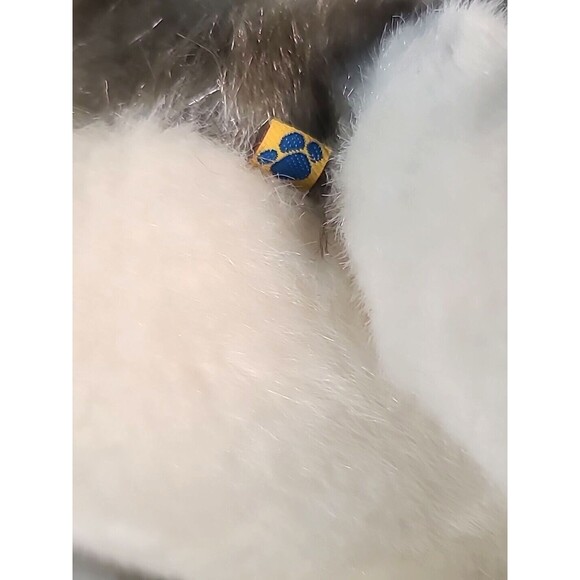 Siberian Husky RETIRED "barking" Build-A-Bear Stuffed Dog 15" Grey White EUC 15" - Picture 9 of 10
